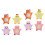 8Pièces Bain Enfants Cartoon Coton Accessoire 6