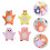 8Pièces Bain Enfants Cartoon Coton Accessoire 11