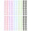 20Pièces Anneaux De Souples Pour Cahier Couleurs Multiples 5