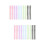 20Pièces Anneaux De Souples Pour Cahier Couleurs Multiples 7