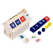 2Ensembles Jouet Apprentissage Alphabet En Bois Coloré Pour Enfants