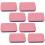 16Pièces Boîtes Fer Rose Rangement Pâtes Bijoux Couvercle Push-Pull 10