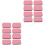 16Pièces Boîtes Fer Rose Rangement Pâtes Bijoux Couvercle Push-Pull 3