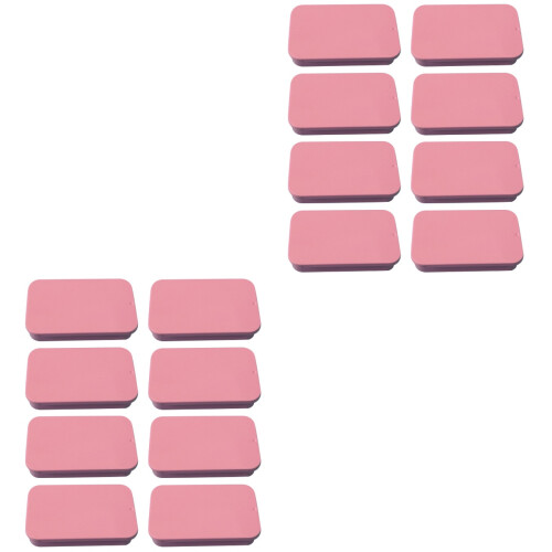 16Pièces Boîtes Fer Rose Rangement Pâtes Bijoux Couvercle Push-Pull 2