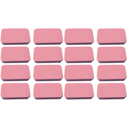 16Pièces Boîtes Fer Rose Rangement Pâtes Bijoux Couvercle Push-Pull 1