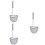 3Pièces Filtrage Argent Acier Cuisine 7