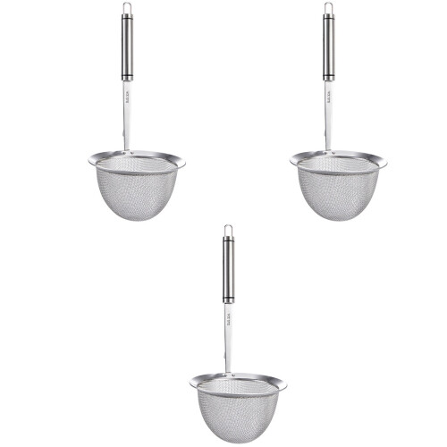 3Pièces Filtrage Argent Acier Cuisine 2