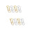 4Paires Boucles Clip Oreilles Stylées Colorées Pour 9
