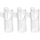 3Pièces Bec Flûte Transparent Nylon Compact Portable Pour Débutants 6