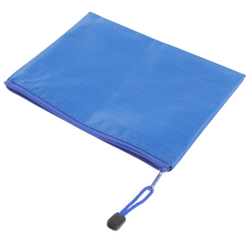 5Pièces Zippées Bleues En Tissu Pour Outils Et Documents 2