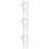 3Pièces Bec Flûte Transparent Nylon Compact Portable Pour Débutants 10