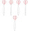 5Pièces Pinces Scissors Cuisine Prise Confortable Pour Service 4