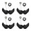 4Ensembles Kit Ailes Et Bâton D'ange Noir Performance Cosplay 3