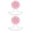2Pièces Roue De Course Antidérapante Rose Pour Hamsters Gérbils 7
