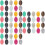 60Pièces Perles Cabochons Naturels Pour Décoration DIY 8