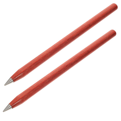 8Pièces Crayons Portables Inkless Marron Pour Art Et Facile 1