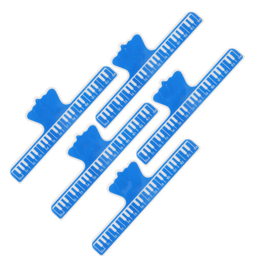 10Pièces Support De Partition Bleu Pour Trompette Conception Solide