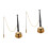 2Pièces Instrument Bouddhiste Yin Qing Cuivre Robuste Son Clair 4