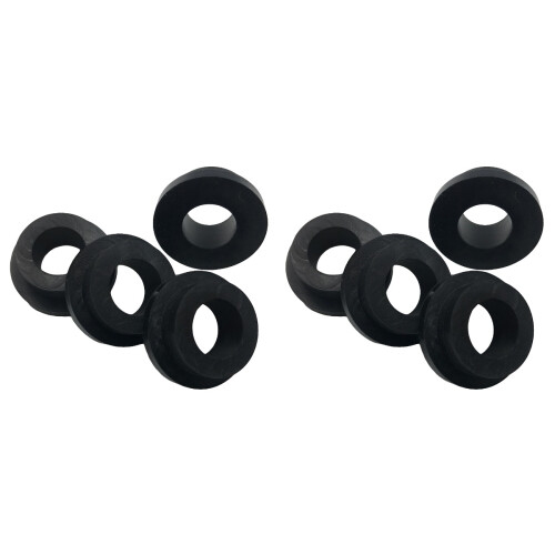 100Pièces Joints D'étanchéité Noir Silicone Pour Scellement Durable 1