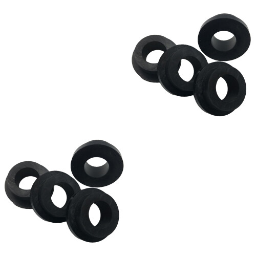 100Pièces Joints D'étanchéité Noir Silicone Pour Scellement Durable 2