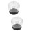 2Pièces Boîte Verre Délicate Base Pour Décor De Bureau 7
