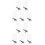 10Pièces Modèles Baleines Silicone 3D Multicolores Pour Décoration DIY 5