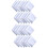 24Pièces Mouchoirs Coton Blancs Absorbants, Usage Et Création 5