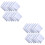 24Pièces Mouchoirs Coton Blancs Absorbants, Usage Et Création 6
