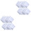 24Pièces Mouchoirs Coton Blancs Absorbants, Usage Et Création 3