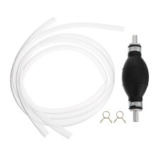 3Pièces Pompe Siphon Souple Multiusage Pour Carburant Auto