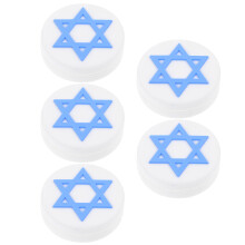 5Pièces Dampeners Silicone Ciel Pour Raquettes Tennis Original