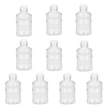 10Pièces Bouteilles Pet Transparentes Jetables Pour Jus Au Lait