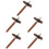 5Pièces Stylos Cadeau Bois Métal Design 7