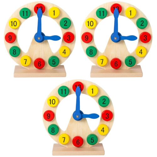 3Pièces Puzzle En Bois Jouet Educatif 2