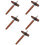 5Pièces Stylos Cadeau Bois Métal Design 8