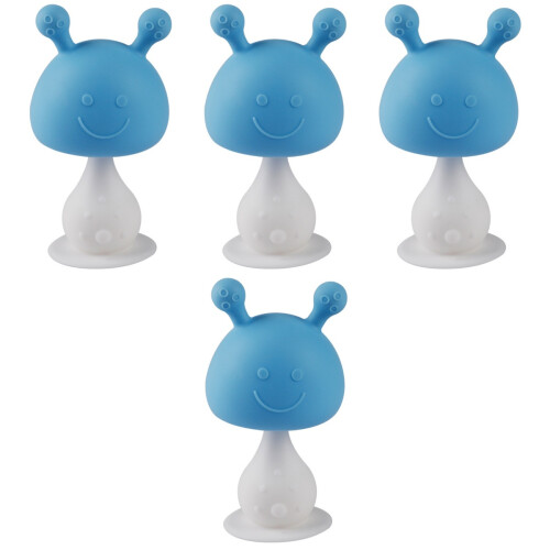 4Pièces Jouets De Dentition Bébé Silicone Éducatif Relaxant 2