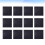 24Ensembles Patch Antidérapant Nylon Noir Pour Coins Bords 9