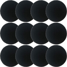 12Pièces Éponges Filtres Charbon Pour Aquarium Compost Maison Noir