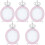5Pièces Présentoir Rose Pratique Pour Salon Et Décor Table 5