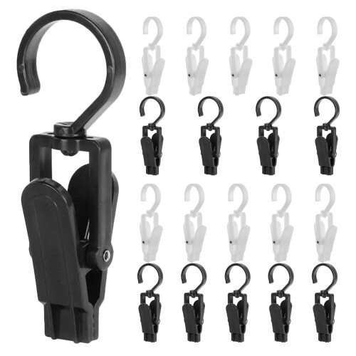 80Pcs Home Accessory PP Laundry Clip Hangers Multi-Use Assorted Colors 1
