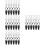 80Pcs Home Accessory PP Laundry Clip Hangers Multi-Use Assorted Colors 9