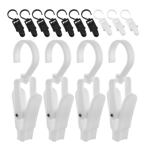 80Pcs Home Accessory PP Laundry Clip Hangers Multi-Use Assorted Colors 2