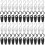 80Pcs Home Accessory PP Laundry Clip Hangers Multi-Use Assorted Colors 7
