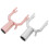 4Pcs Aluminum Alloy Clothes Rail Forks for Home Clothes Drying Pole 3