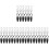 80Pcs Home Accessory PP Laundry Clip Hangers Multi-Use Assorted Colors 4