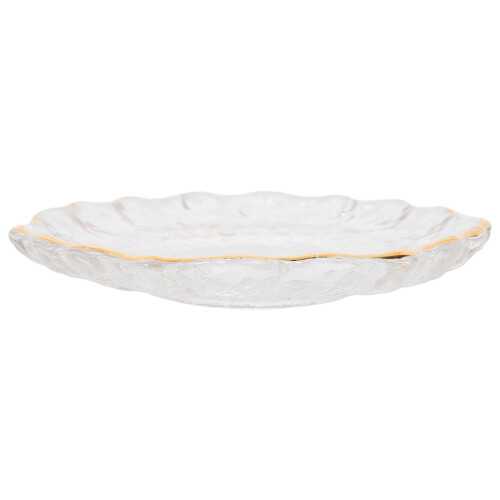 3Pcs Thickened Glass Tea Coasters Drink Cup Holders