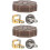 6Pcs Metal Puzzle Brain Teasers Fun Sensory Gadgets for Elderly Use 7