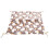 5Pcs Brown Comfortable Hamster Hanging Hammock Double-Layer Pet Bed 1