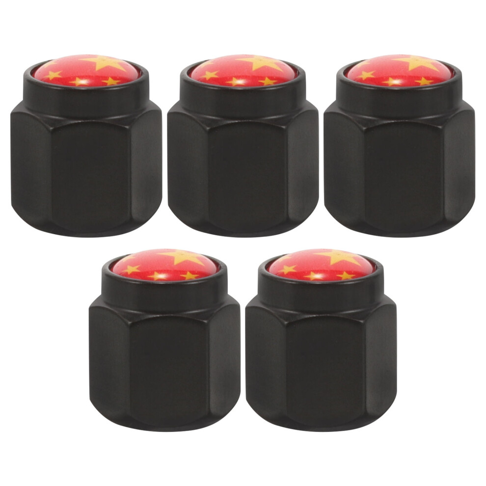 10Pcs Heavy-Duty Copper Valve Stem Caps For Car And Truck Tires Black 3032364495137