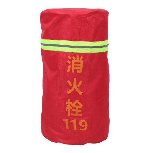 4Pcs Red Fire Hydrant Protector Cover Durable Outdoor Anti-